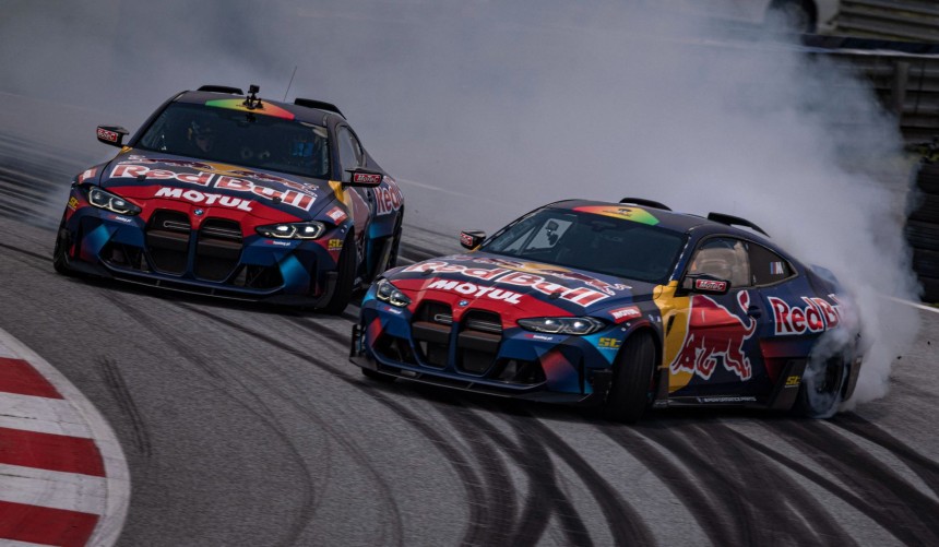 BMW M and Red Bull Driftbrothers M4 Competition Drift Cars