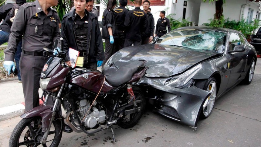 Vorayuth Yoovidhya, aka the Red Bull "Boss," killed a police officer in 2012 with his Ferrari FF