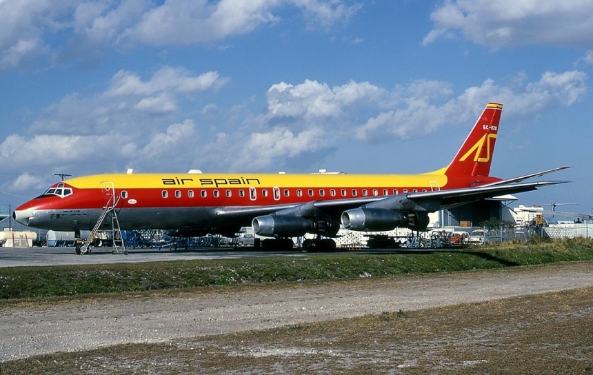 The DC\-8 Airplane Home of country songwriter Red Lane, while still in service