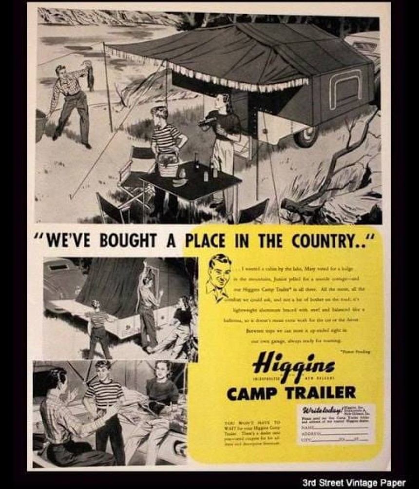 The short\-lived Higgins Camp Trailer was the perfect blend of convenience, comfort and affordability