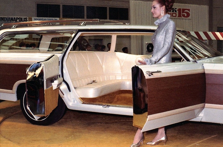 The 1969 Ford Aurora concept followup, known as Aurora II