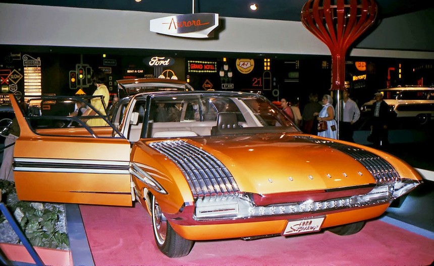 The 1964 Ford Aurora concept car, known as Aurora I