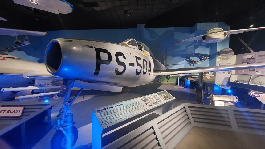 F\-84 Thunderjet Cradle of Aviation