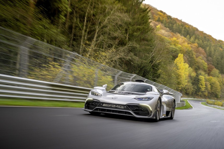 1,063\-HP Mercedes\-AMG One Sets a New Nurburgring Record, Laps It in 395 Seconds