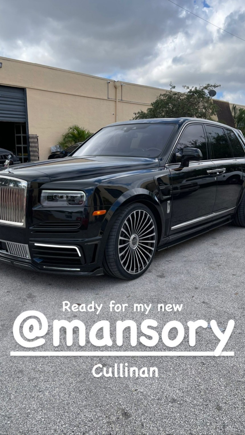 Rick Ross and Rolls\-Royce Cullinan Mansory