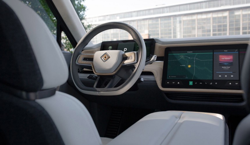 Rivian R1T and R1S Interior