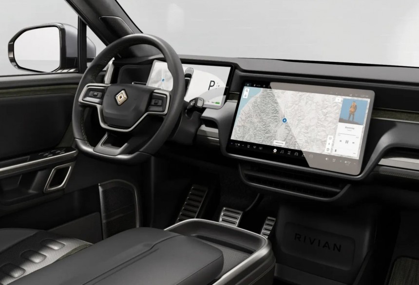 Rivian plans to stick with its own infotainment system