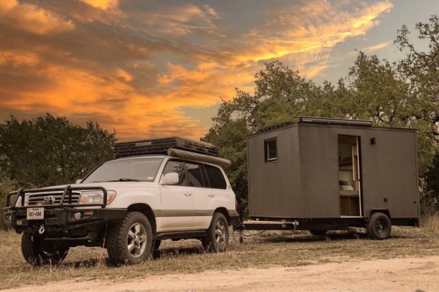 Nook Tiny Homes' Roam is a tiny room on wheels for your off\-grid adventures
