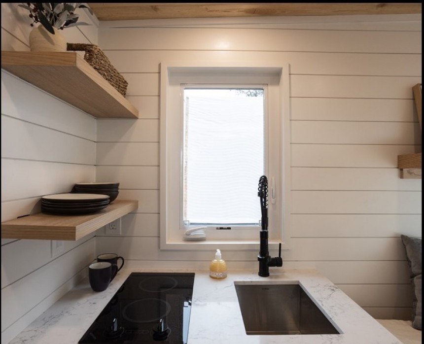 Nook Tiny Homes' Roam is a tiny room on wheels for your off\-grid adventures