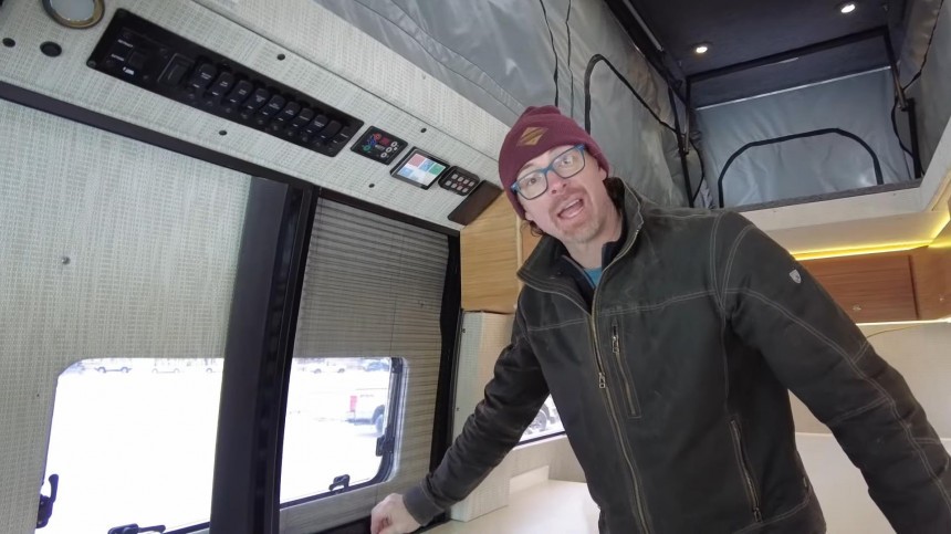 Rossmonster's New Sprinter Camper Features Serious Utility Systems and a Huge Pop\-Top Roof