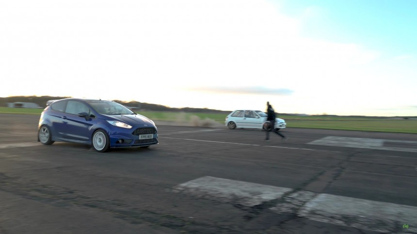 1992 Ford Fiesta RS Turbo and 2015 Ford Fiesta ST