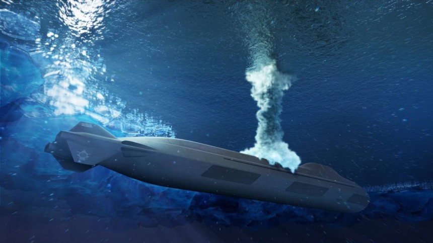 Arturus Nuclear Submarine Artistic Rendering