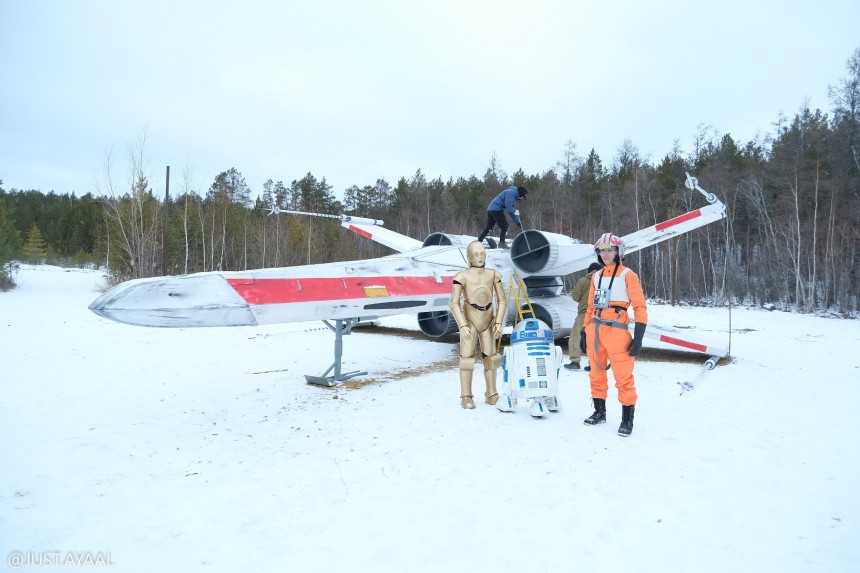 Russian Star Wars Fans Built an X\-Wing, This Isn't Their First Ship
