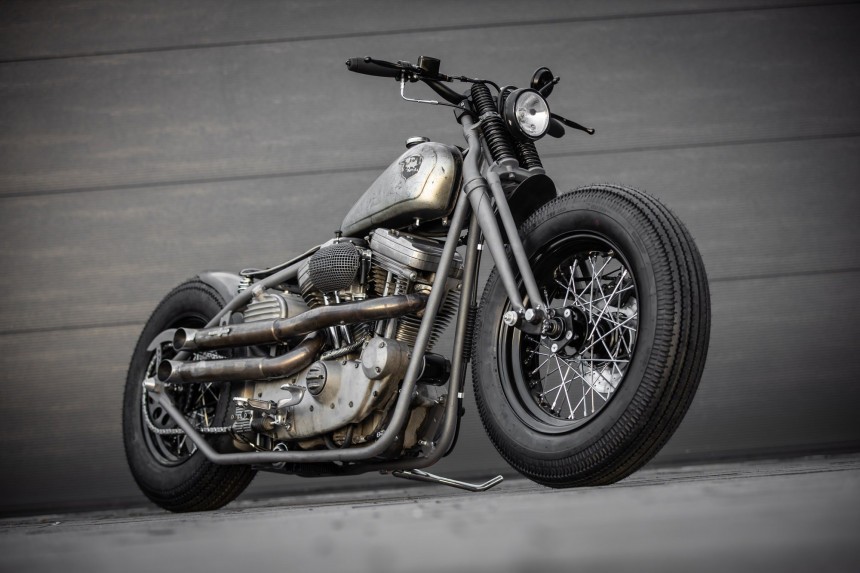 Custom Harley\-Davidson Bobber \(aka Sirko Sporty\)