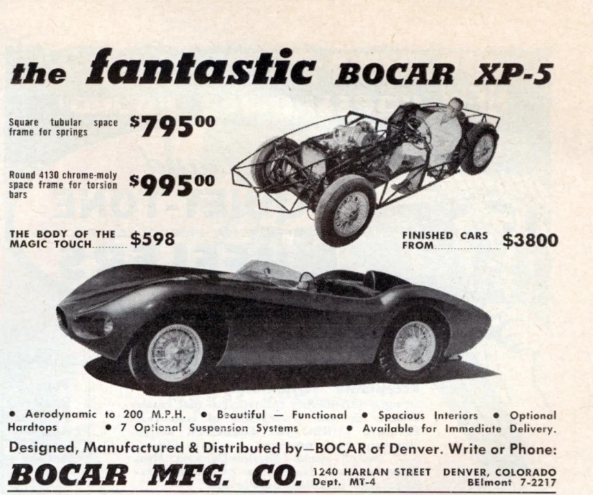 1960 Bocar XP\-5 ads