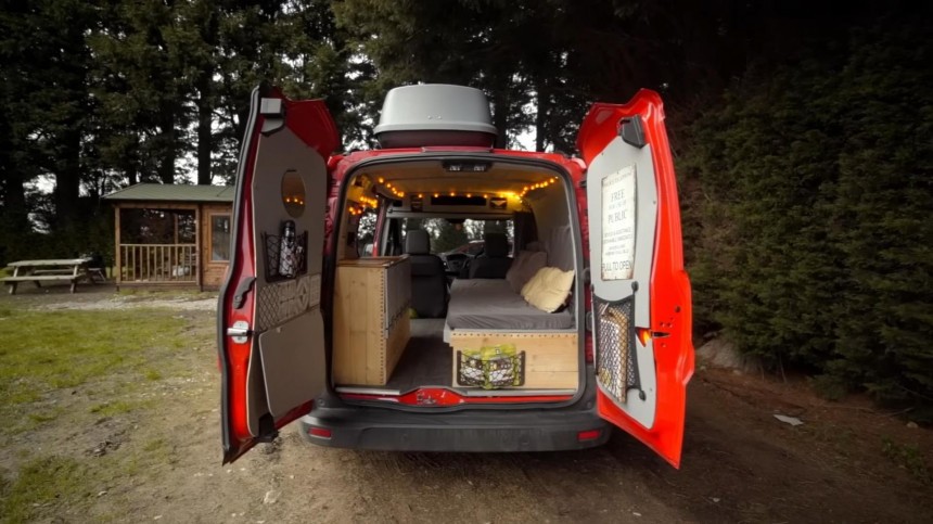 Simple, Effective, and Very Affordable\: This Micro Camper Conversion Cost a Mere \$1\.2K