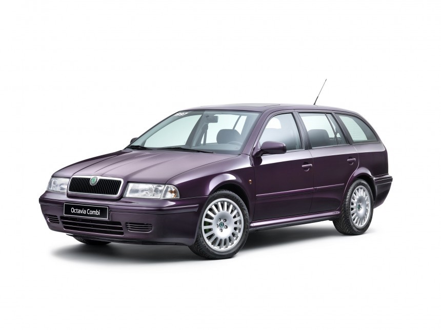 Skoda Celebrates 25 Years Since the Launch of the Octavia Estate, It's an Ongoing Success