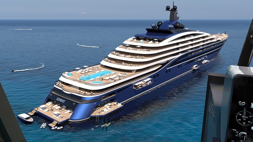 Somnio is a residential megayacht en route to a mid\-2024 delivery