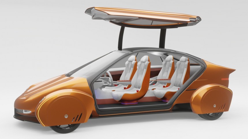 British startup presents Soventem EV, the "ultimate" city car of tomorrow