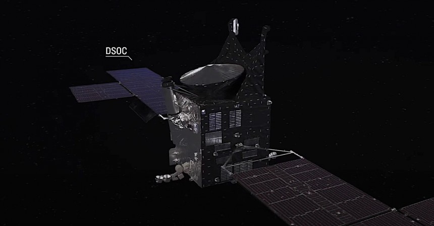 DSOC system on board Psyche achieves first light
