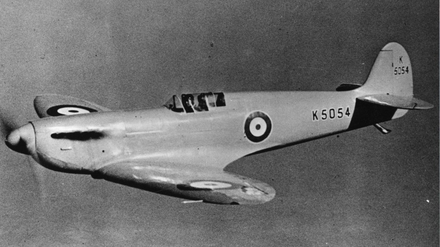 Spitfire Prototype K5054 5th March 1936
