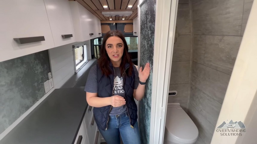Deluxe Sprinter Camper Van Boasts an Incinerating Toilet and Many Other High\-End Features