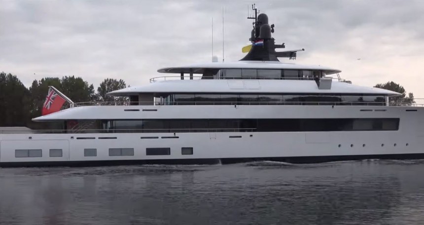 Superyacht Pi is a custom \$200 million vessel delivered to Howard Schultz in 2019