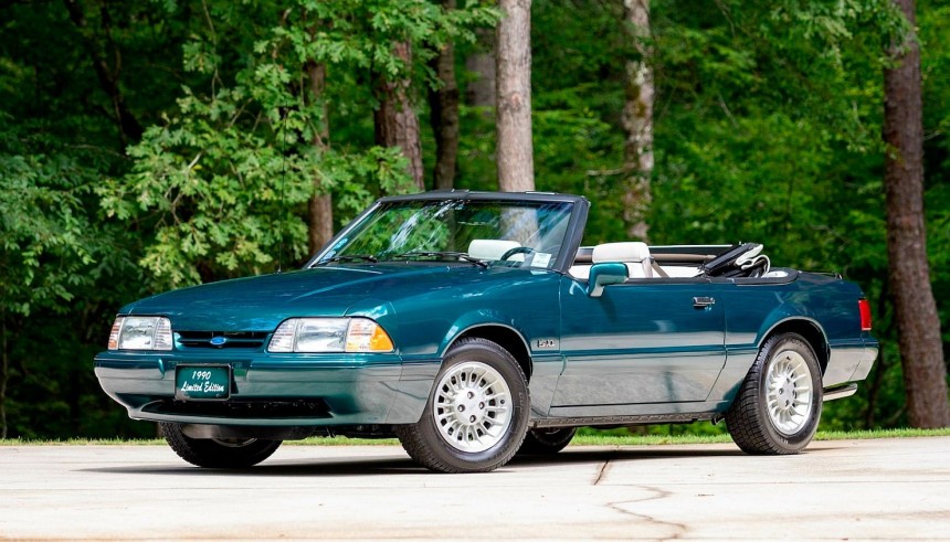 1990 Ford Mustang 7 Up Edition Convertible