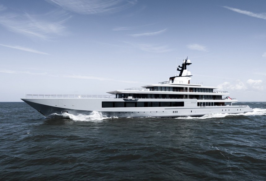 Seven Seas, the new megayacht built for Steven Spielberg, comes with an estimated \$250 million price tag