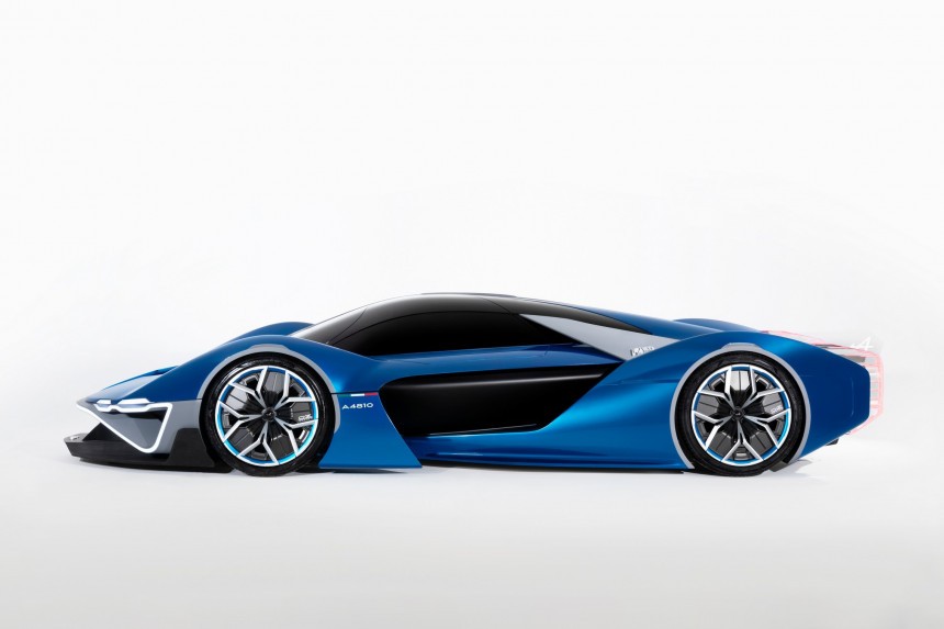 Alpine A4810 Project by IED hydrogen\-powered concept car
