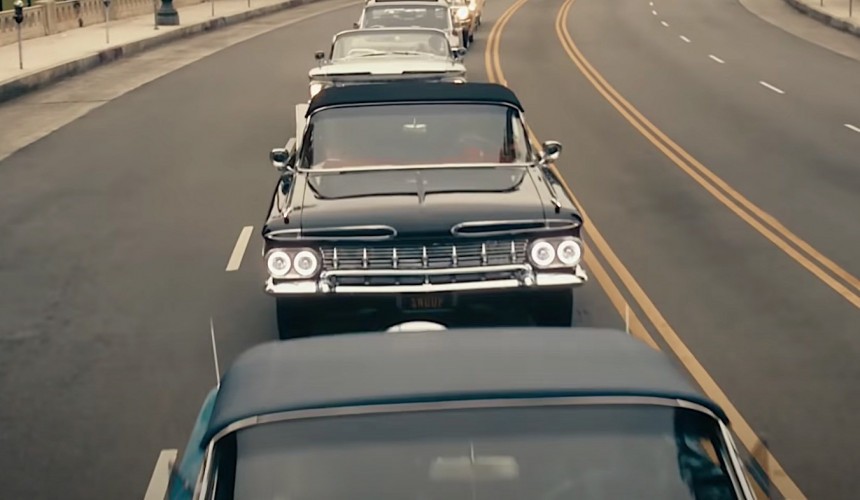 Cars, planes and bicycles in the Pepsi Super Bowl LVI ad