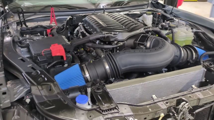 2024 Mustang GT Whipple Install \- Before and After Dyno Numbers\!