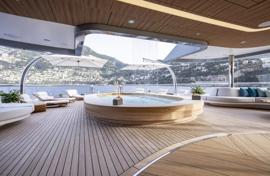 Superyacht Dar was delivered to the owner in 2018 and is now on the market, asking a whopping \$225\+ million
