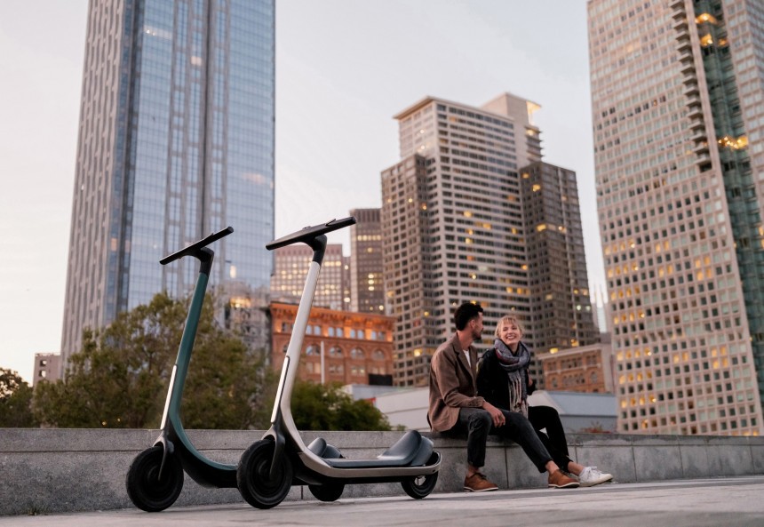 The Scotsman electric scooter is 3D\-printed with carbon fiber thermoplastic composite