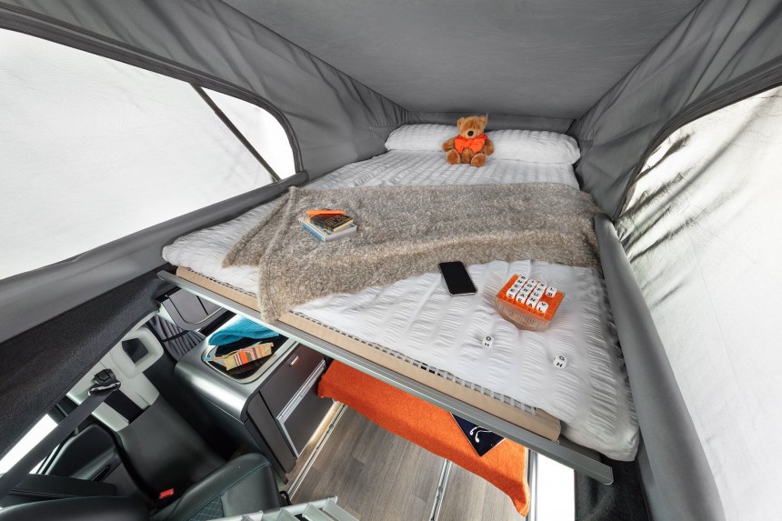 Monza Camper Van Upper Bed