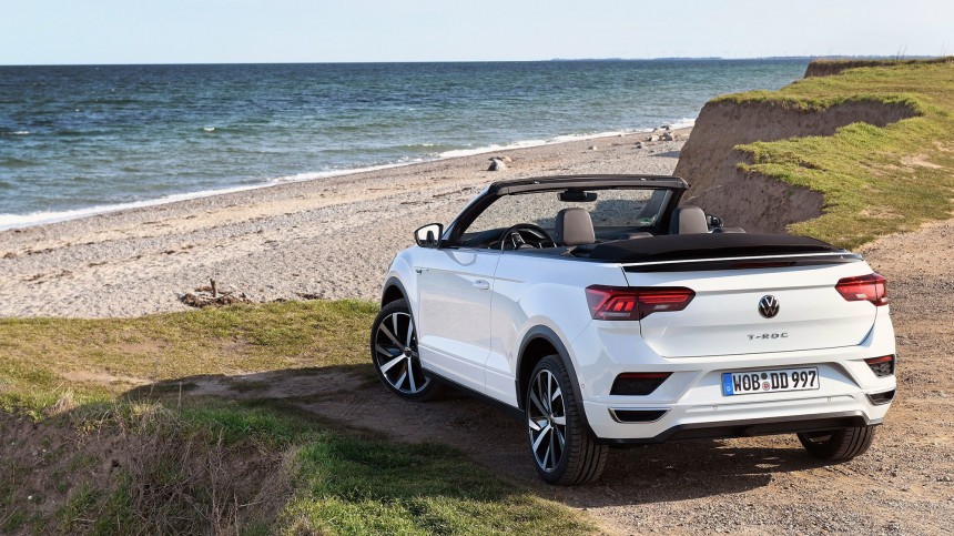 VW T\-Roc Convertible Crossover