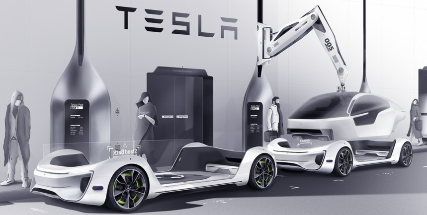 Tesla Pod/Platform