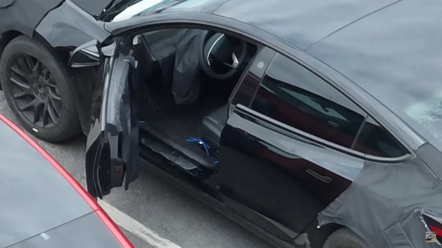 First glimpse inside the refreshed Model 3 cockpit