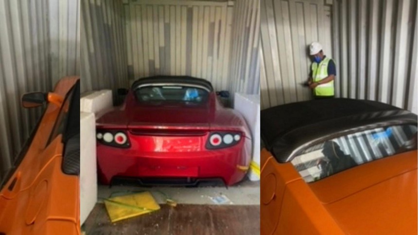Tesla Roadsters were abandoned in a Chinese port for 13 years\: how is their battery packs now\?