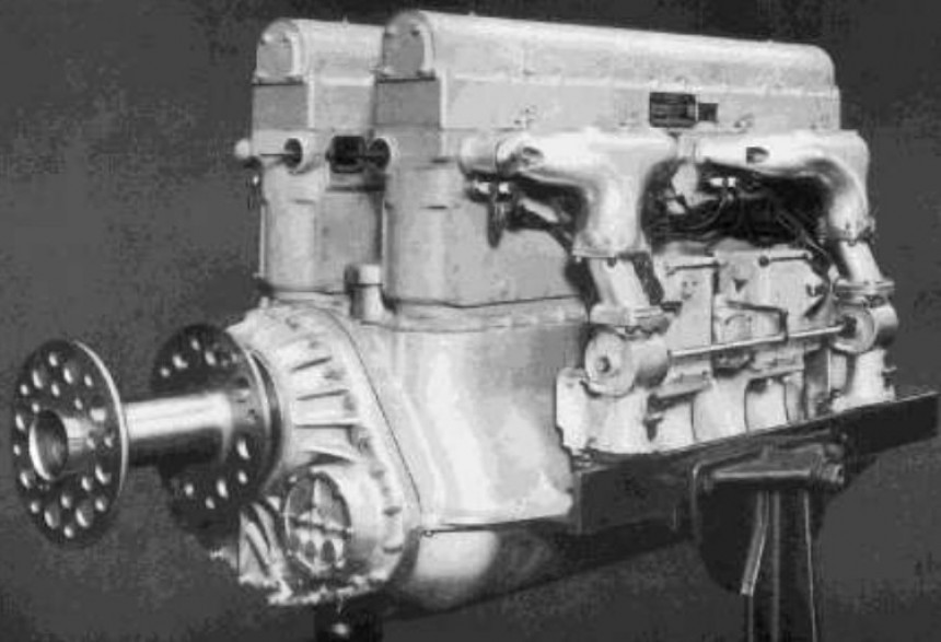 Bugatti U16 engine