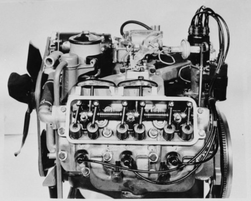 1954 Porsche 542 prototype engine
