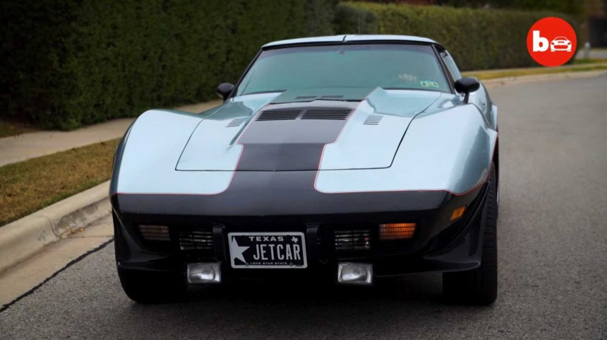 The 1979 Granatelli et Corvette is world's only turbine\-powered 'Vette, road legal