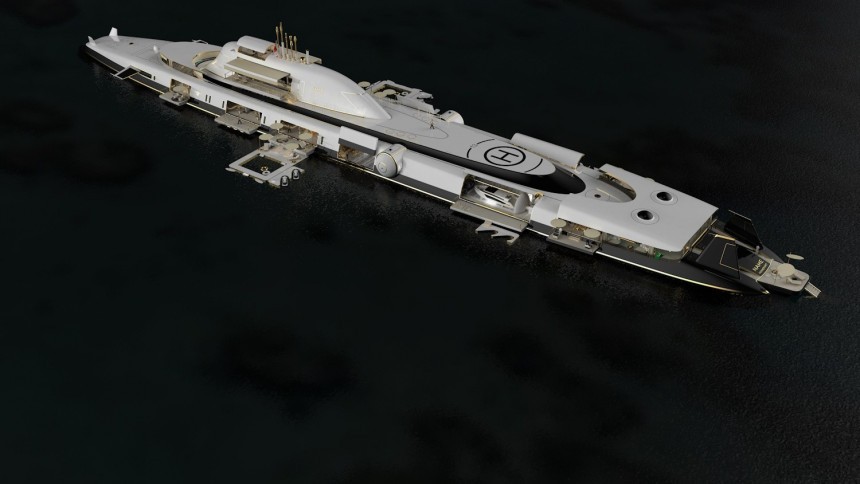 The Migaloo M5 is a super submarine\: a megayacht that becomes a luxurious submarine