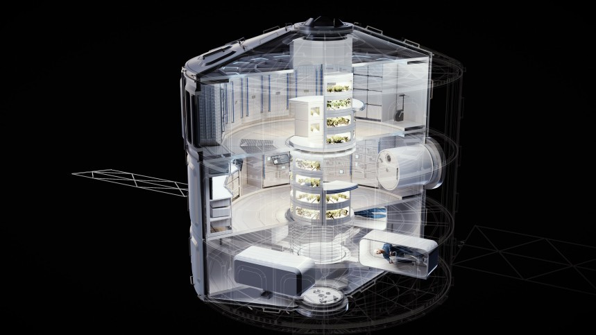 Airbus LOOP proposes a future\-proof, highly versatile habitat to replace the ISS