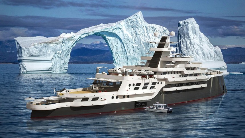 Alexis is a superyacht explorer with outrageous amenities and incredible equipment, the dream vessel