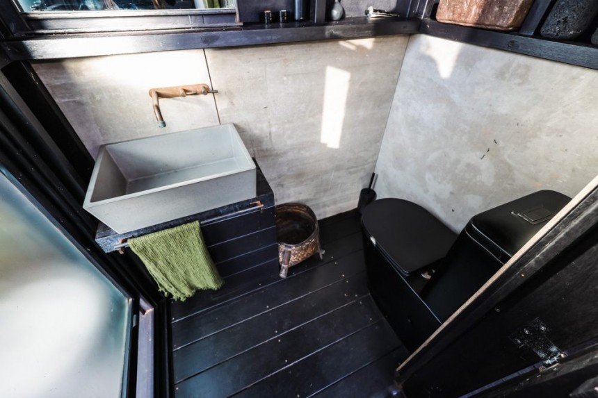 All\-black tiny house is unlike any other, still the essence of intentional living
