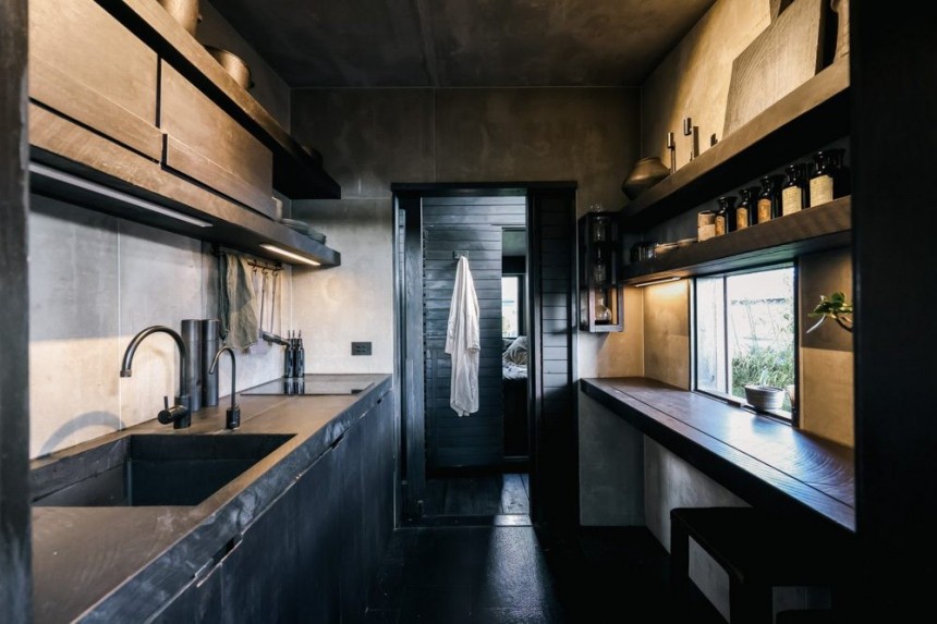 All\-black tiny house is unlike any other, still the essence of intentional living
