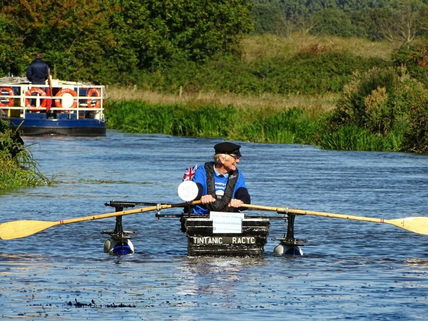Major Mick and the Tintanic have completed the 100\-mile rowing challenge and raised a lot of money in the process