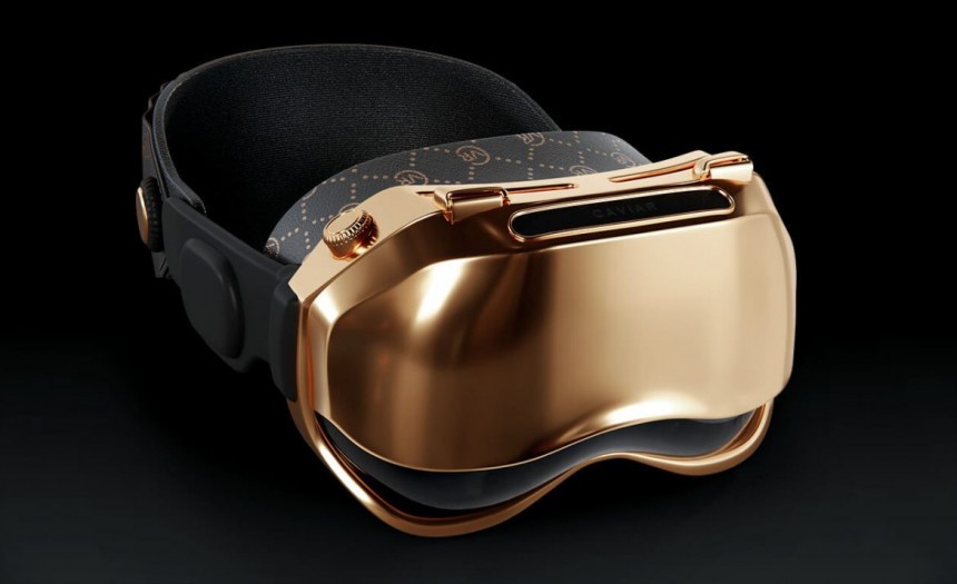 The Apple Vision Pro the CVR Edition has 3\.3 lbs of 18K gold, because your neck can take it