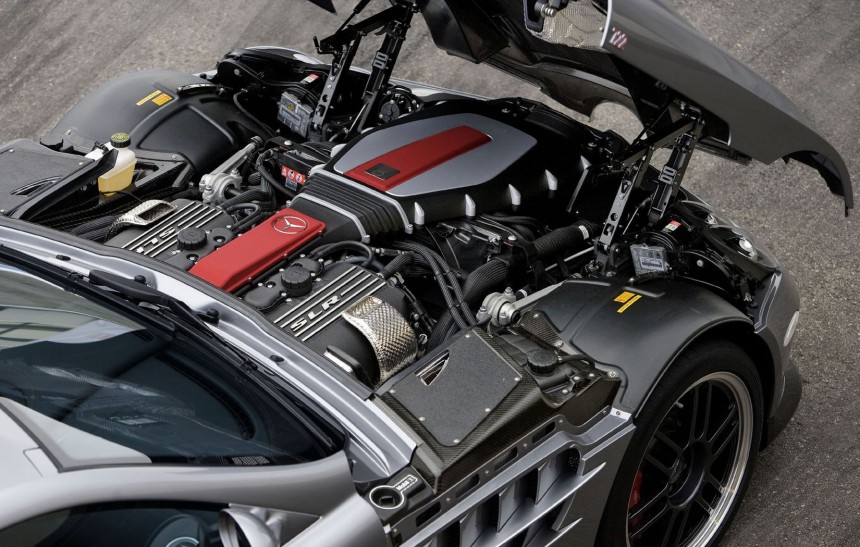 Mercedes\-Benz SLR McLaren 722 Edition Engine